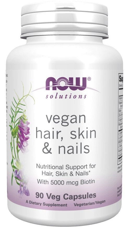 Now Foods Vegan Hair, Skin & Nails 90 kapslit