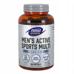 NOW FOODS meestele mõeldud aktiivne sportlik multivitamiin 180 kapslit