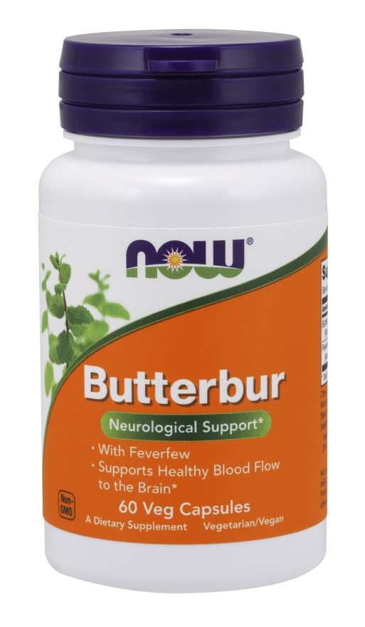 NOW FOODS Butterbur 75 mg 60 kapslit