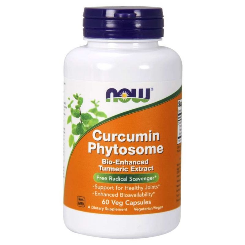 NOW FOODS Kurkumiini fütosoomid - kurkum 500 mg 60 kaps.