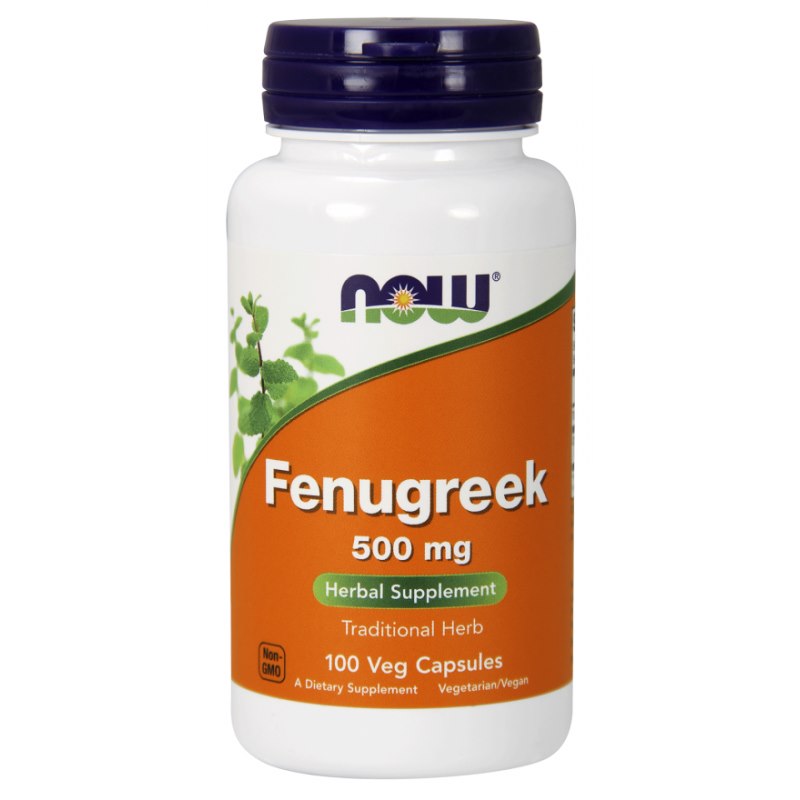 NOW FOODS Fenugreek - Kreeka lambalääts 500 mg 100 kapslit