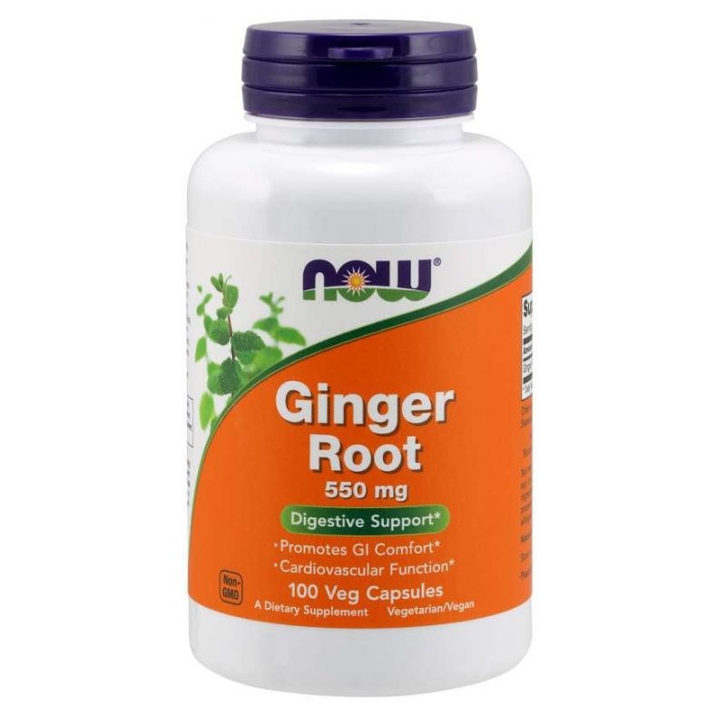 NOW FOODS Ingveri juur - Ingver 550 mg 100 kapslit