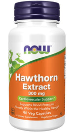 NOW FOODS Hawthorn Extract 300 mg 90 kapslit