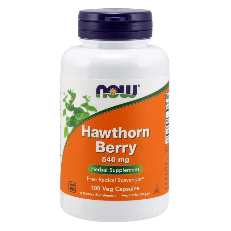 NOW FOODS Hawthorn Berries 540 mg 100 kapslit