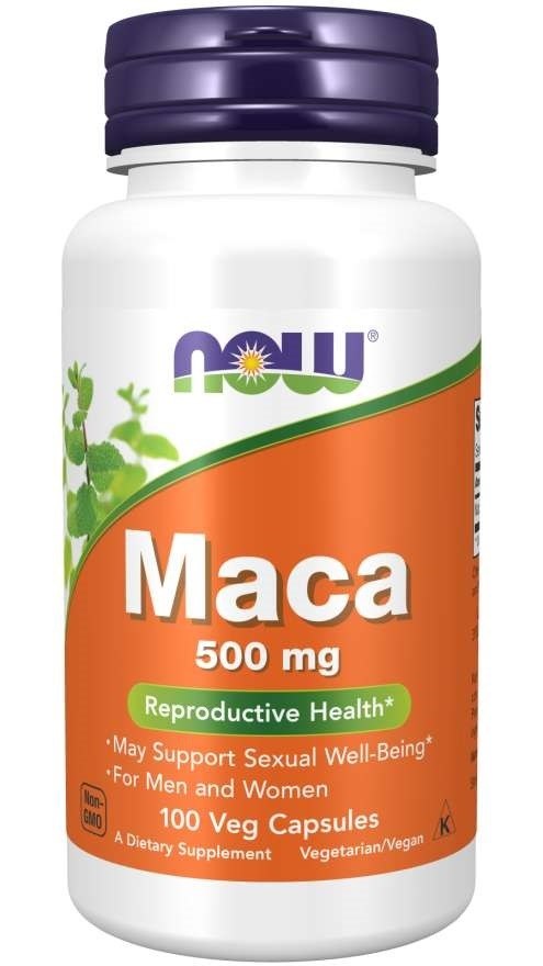 NOW FOODS Maka juur 500 mg 100 kapslit