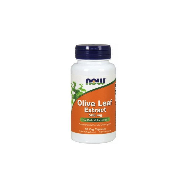 Now Foods oliivilehe ekstrakt – standardiseeritud oliivileht 500 mg 60 kapslit
