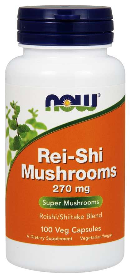Now Foods Rei-Shi seened – Reishi ja Shiitake 270 mg 100 kaps.