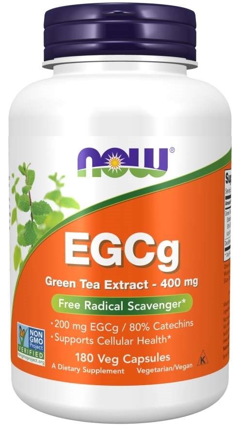 NOW FOODS EGCg rohelise tee ekstrakt - rohelise tee ekstrakt 400 mg 180 kapslit