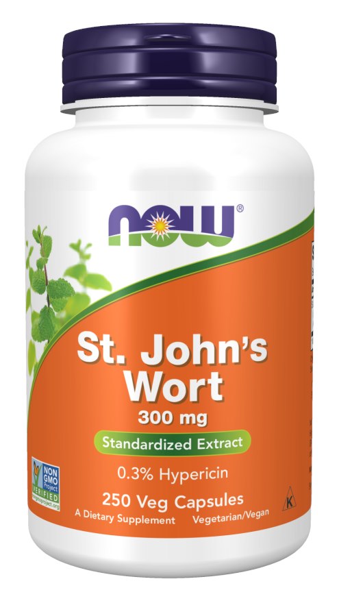 Now Foods Hypericum Perforatum – naistepuna ekstrakt 250 kapslit