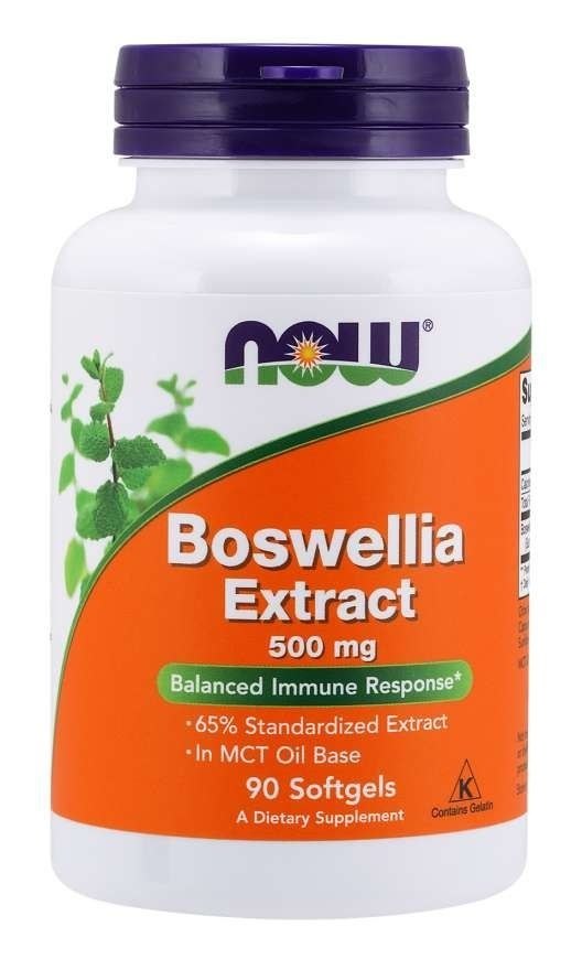 NOW FOODS Boswellia 500 mg ekstrakt 90 kapslit