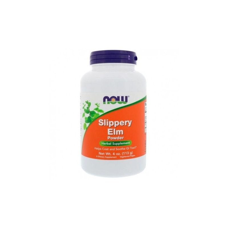 Now Foods Slippery Elm – punase jalaka pulber 113 g