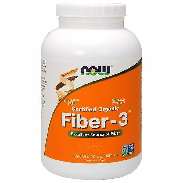 NOW FOODS Fiber-3 - kiudained 454 g