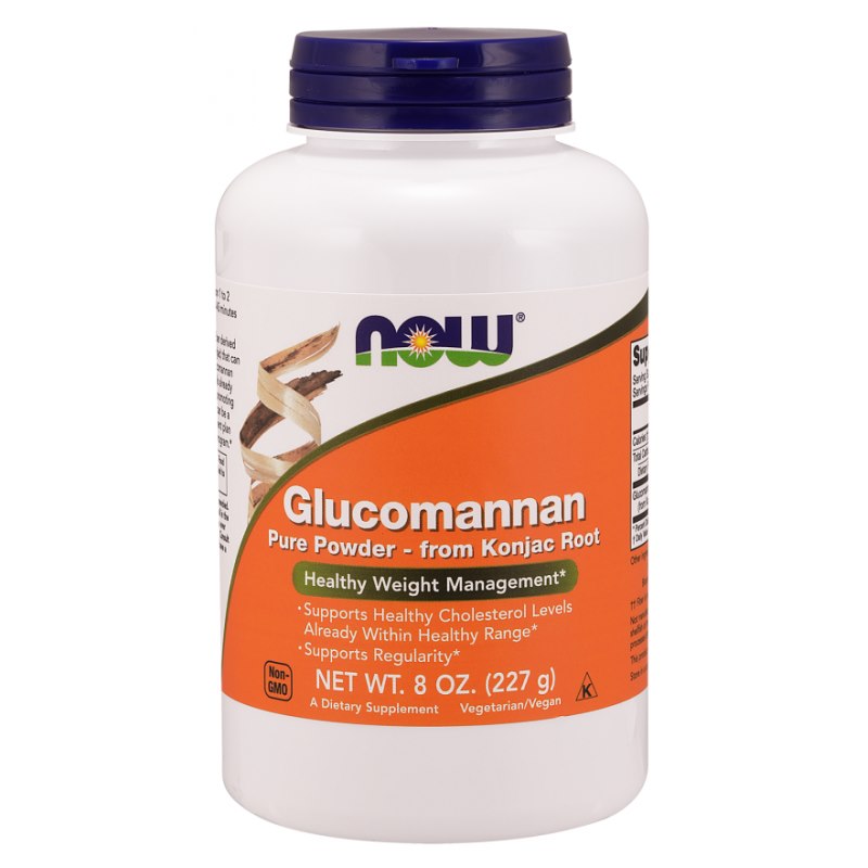 NOW FOODS Glucomannan – konjaki juure pulber 227 g