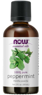 NOW FOODS 100% piparmündiõli – piparmünt – piparmünt 59 ml