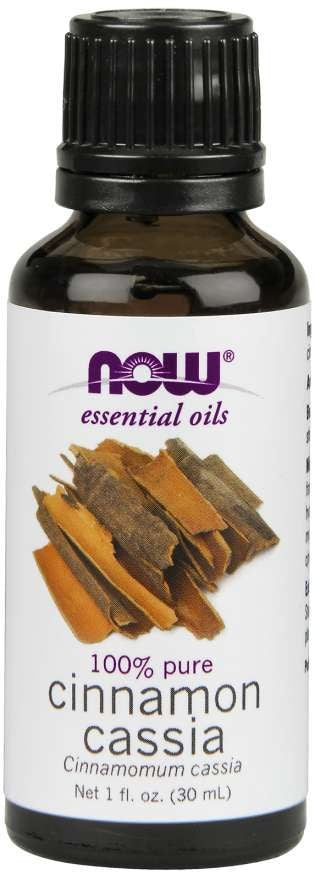 NOW FOODS 100% kaneeli- ja kassiõli – kaneel 30 ml