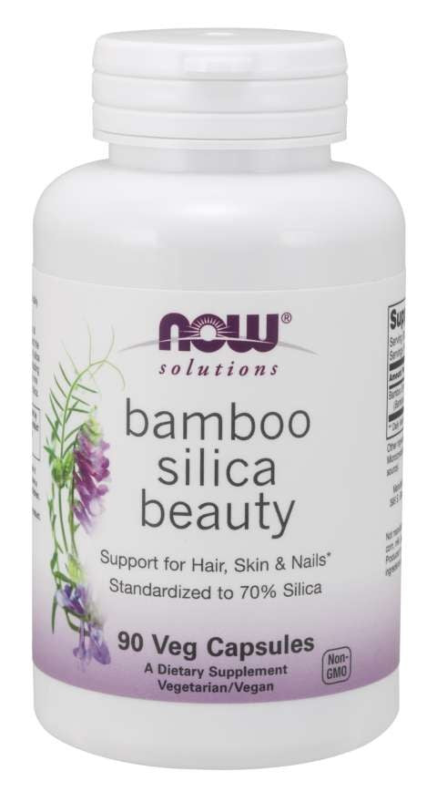 NOW FOODS Bamboo & Silica Beauty 90 kapslit