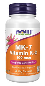Now Foods vitamiin K2 MK-7 100 mcg 90 kapslit