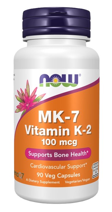 Now Foods vitamiin K2 MK-7 100 mcg 90 kapslit