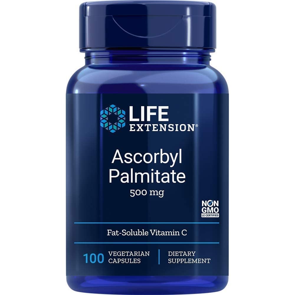 Life Extension Askorbüülpalmitaat 500 mg 100 kapslit