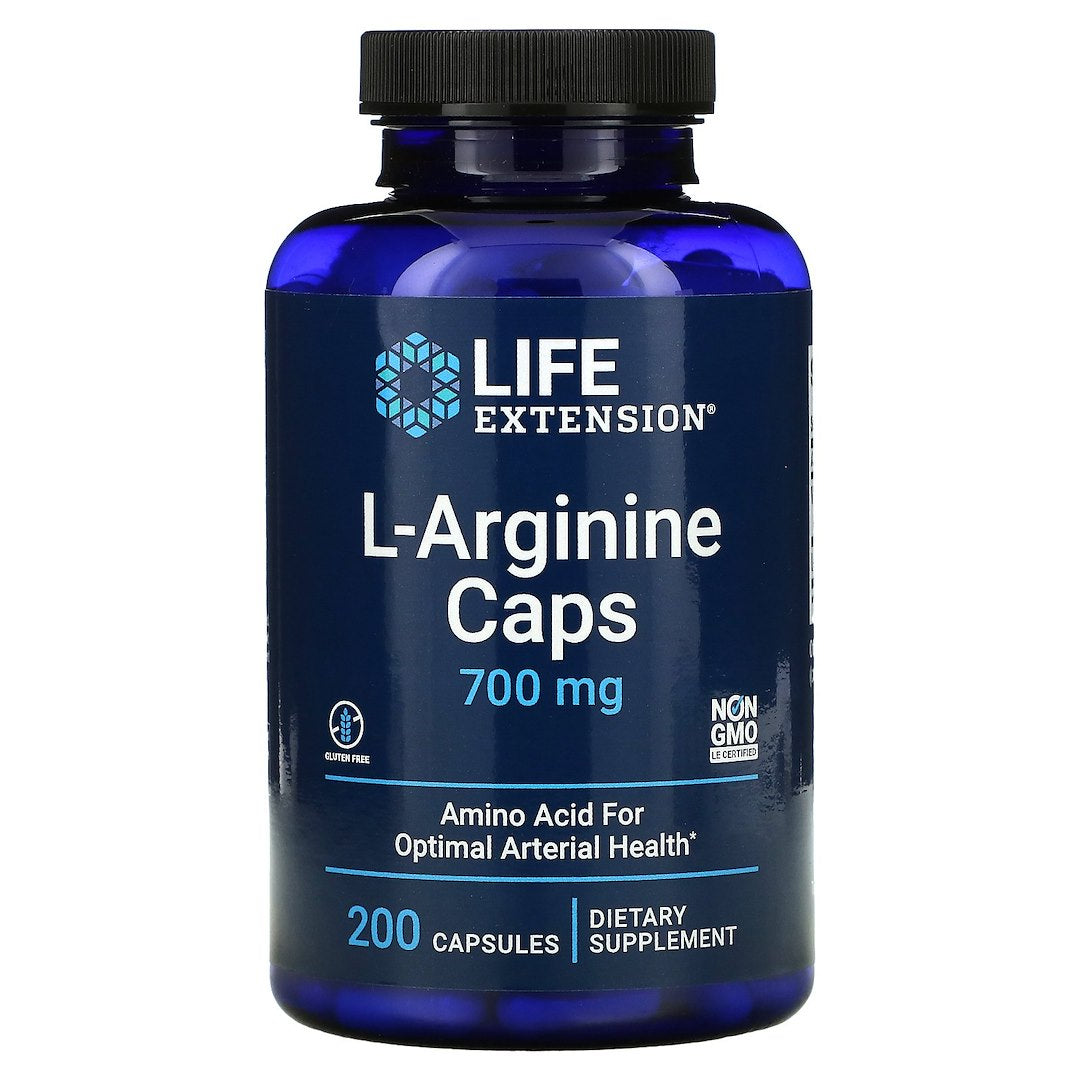 Life Extension L-arginiin 700 mg 200 kapslit