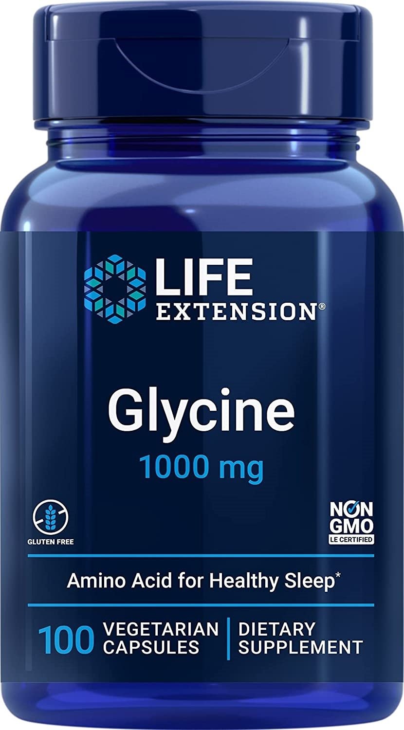 Life Extension Glycine - Glütsiin 100 kaps.