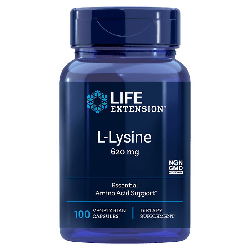 Life Extension L-lüsiin 100 kapslit