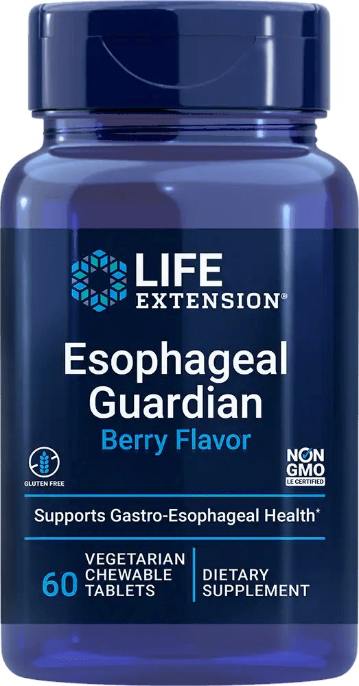 Life Extension Esophageal Guardian 60 tablečių