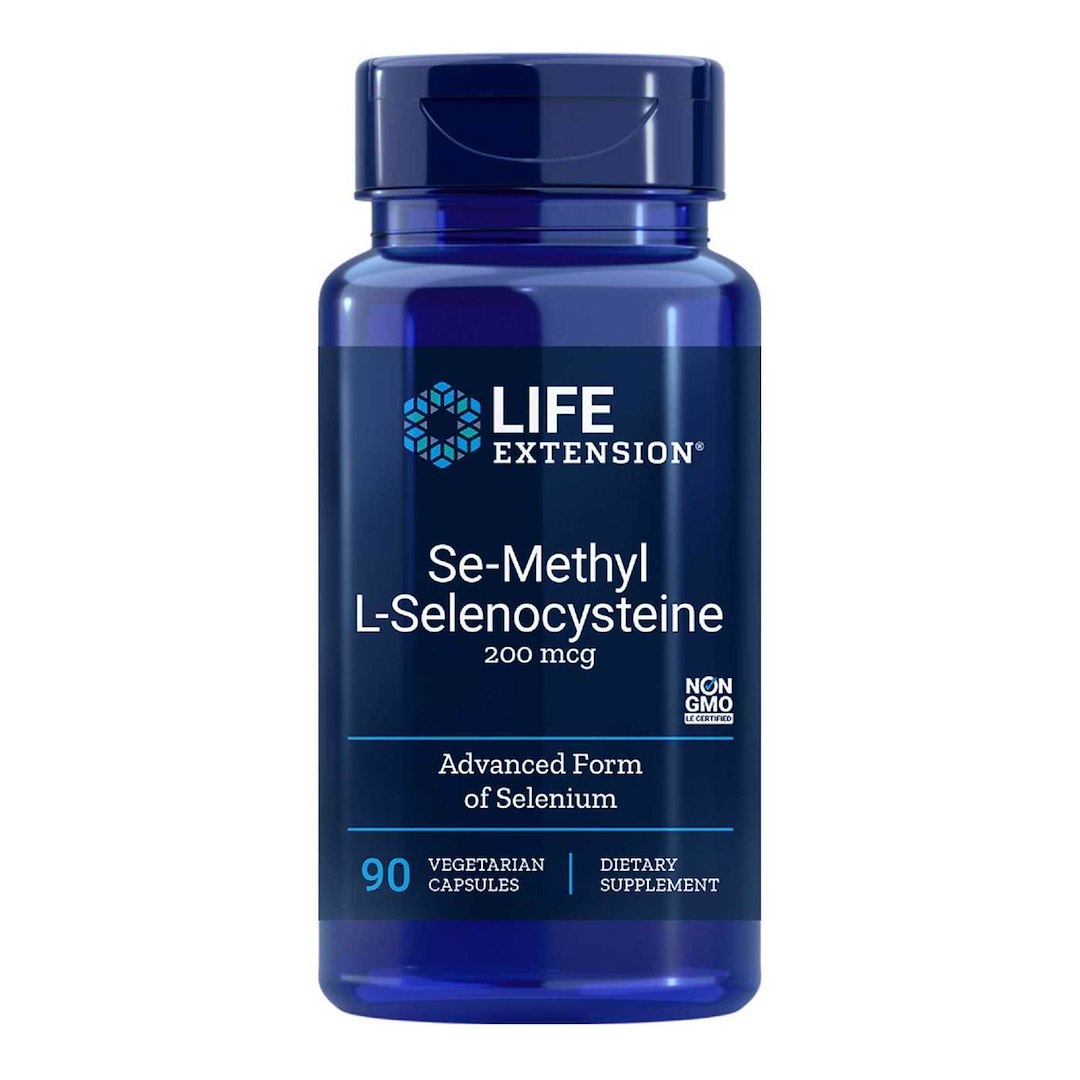 Life Extension Seleen metüül-L-selenotsüsteiin 200 mcg 90 kapslit