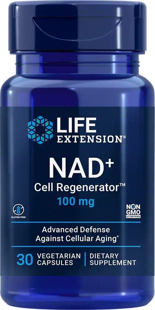 Life Extension NAD+ Cell Regenerator 100 mg 30 kapslit