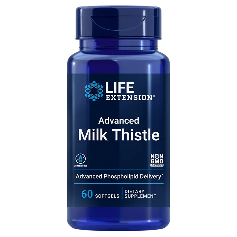 Life Extension Advanced Milk Thistle - Milk Thistle 60 kapslit