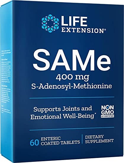 Life Extension SAMe 400 mg 60 tabletti