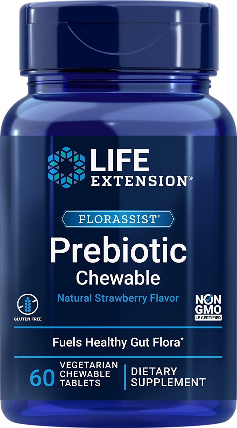 Life Extension Florassist prebiootikumide närimistabletid 60 tabletti