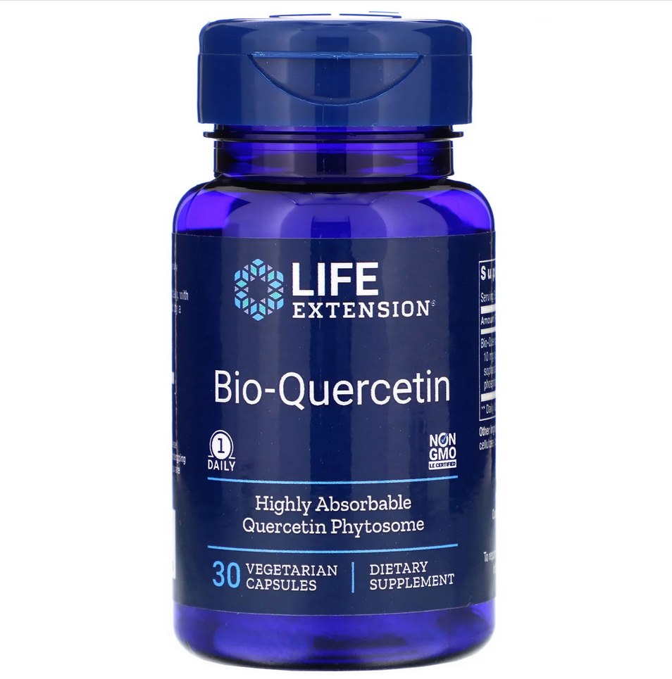 Life Extension Quercetin Bio-Quercetin 30 kapslit