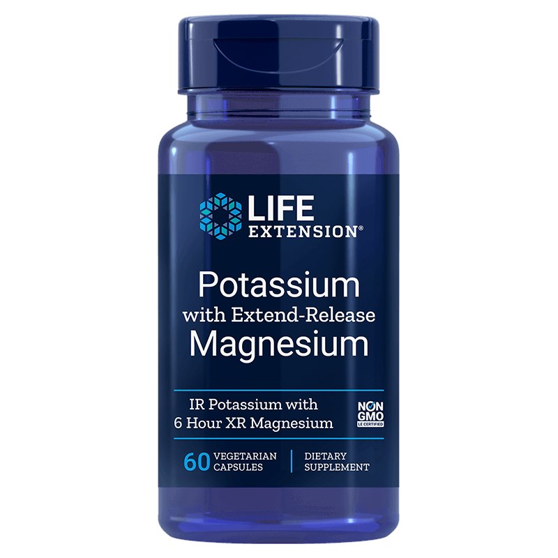 Life Extension Kaalium magneesiumiga (pikendatud vabanemisega) 60 kapslit