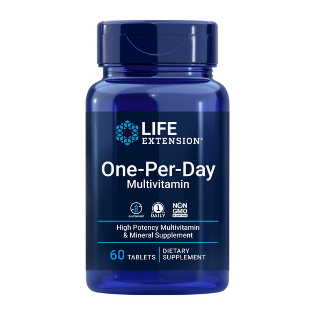 Life Extensioni multivitamiin üks kord päevas – vitamiinide ja mineraalainete komplekt 60 tabletti