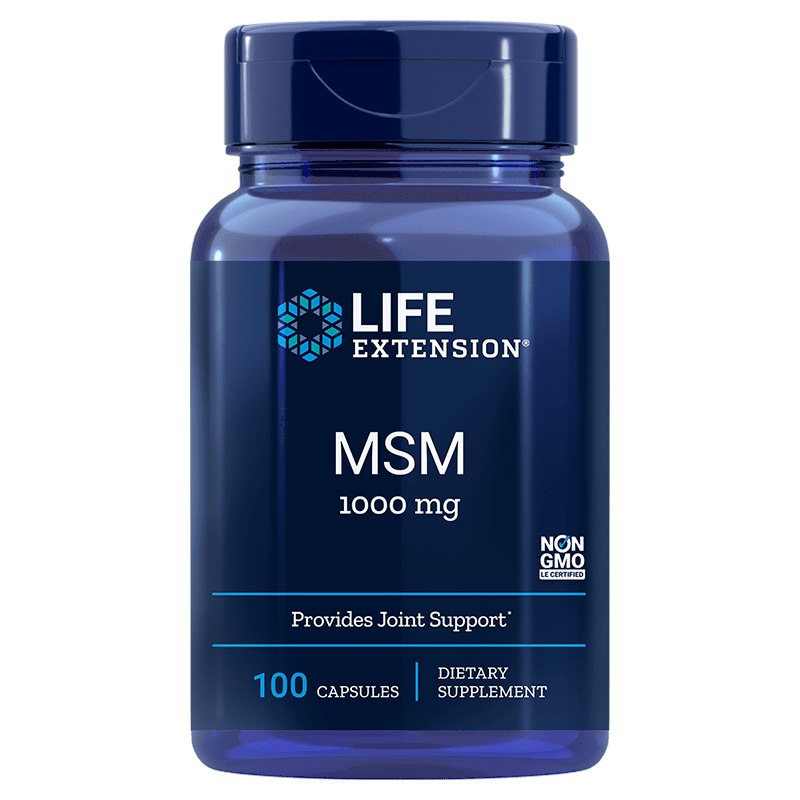 Life Extension MSM metüülsulfonüülmetaan 100 kaps.