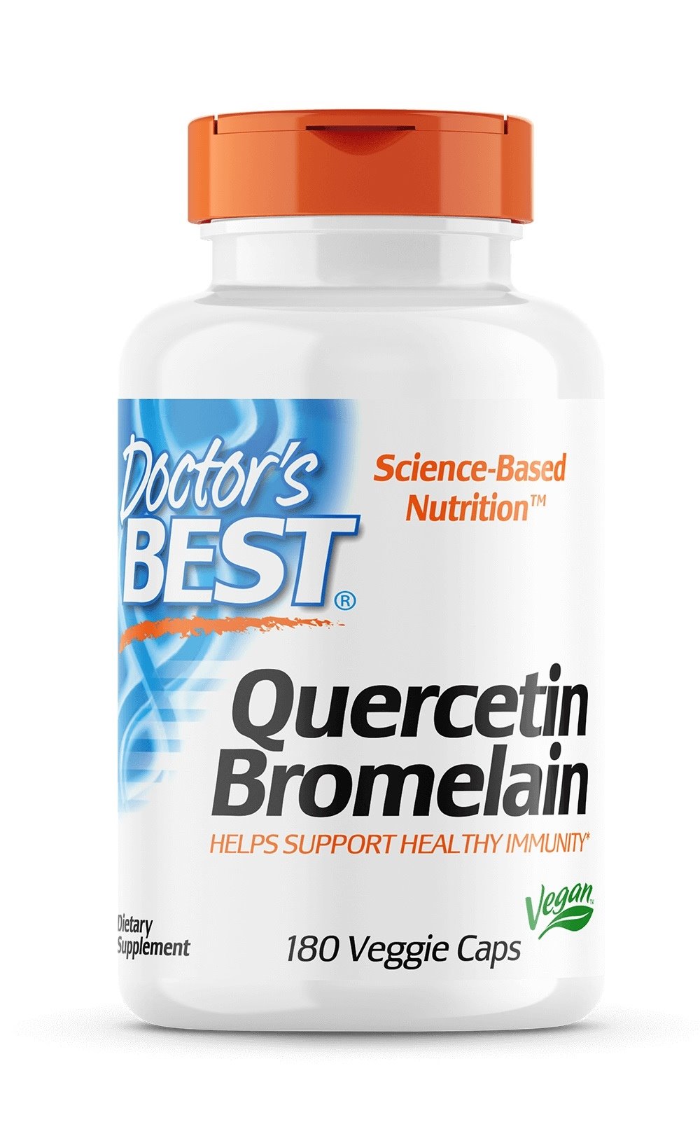 Doctor's Best kvertsetiin bromelaiiniga, 180 kapslit