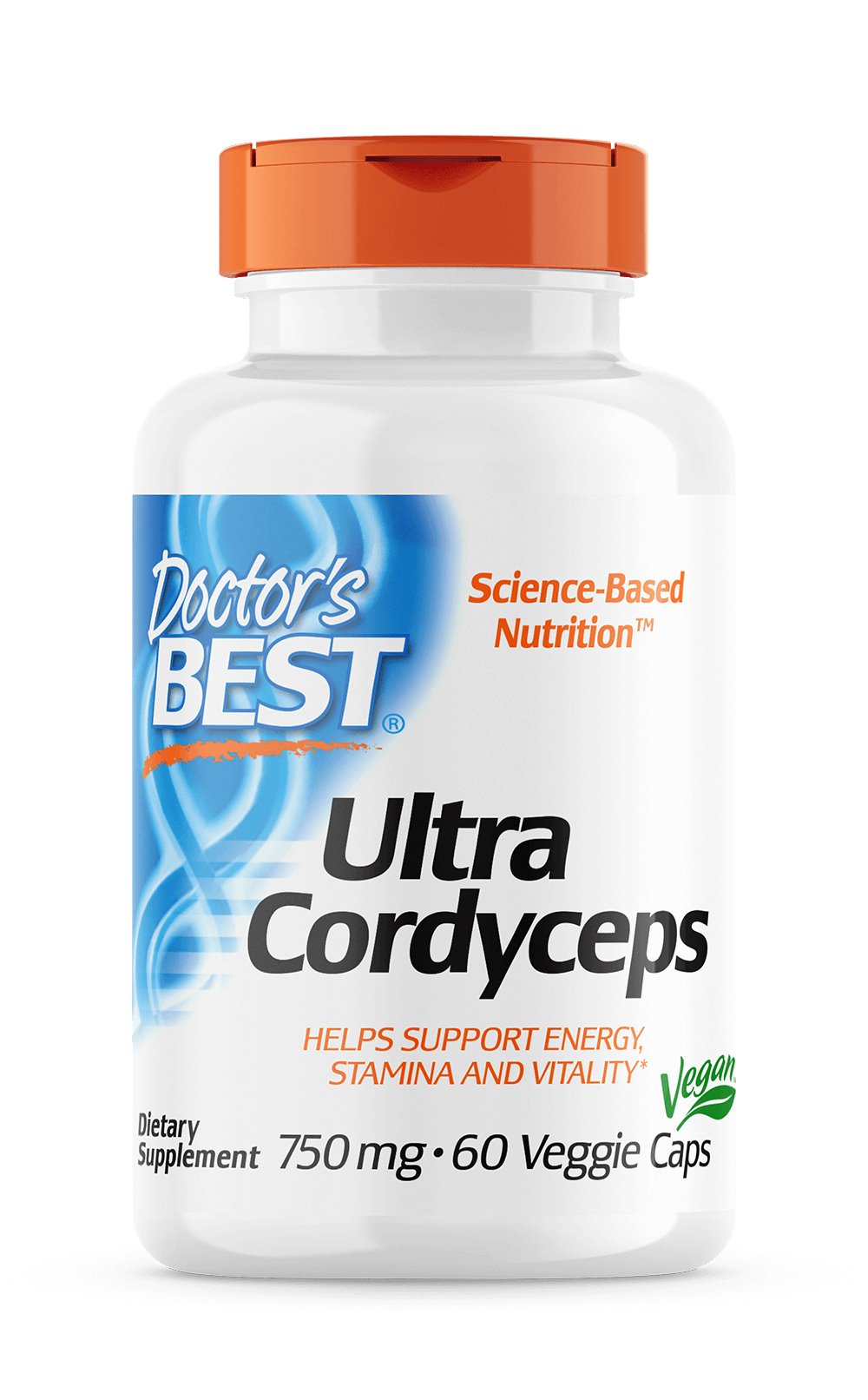 DOCTOR'S BEST tiibeti korditsepsi kapslid 60 kapslit