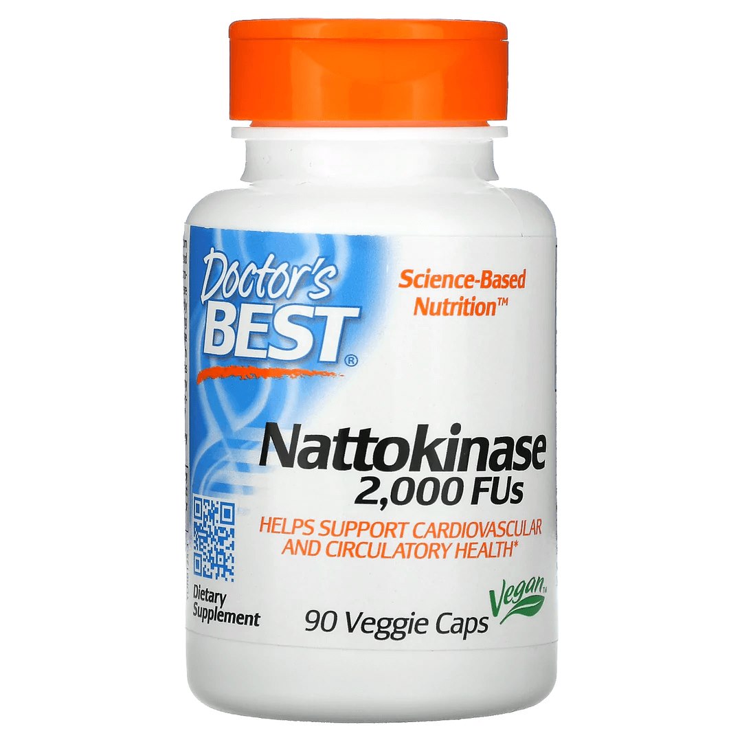 DOCTOR'S BEST nattokinaas 2000 FU 90 kapslit