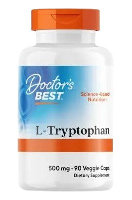 DOCTOR'S BEST L-trüptofaan 500 mg 90 kapslit