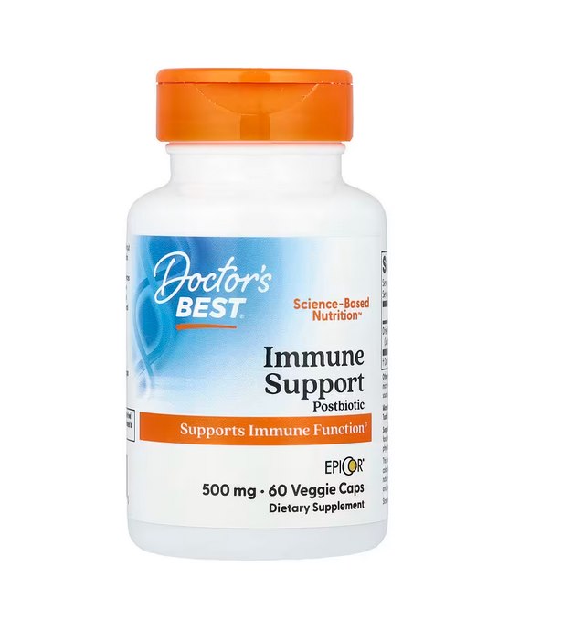 Doctor's Best EpiCor - Saccharomyces Cerevisiae 500 mg 60 kapslit
