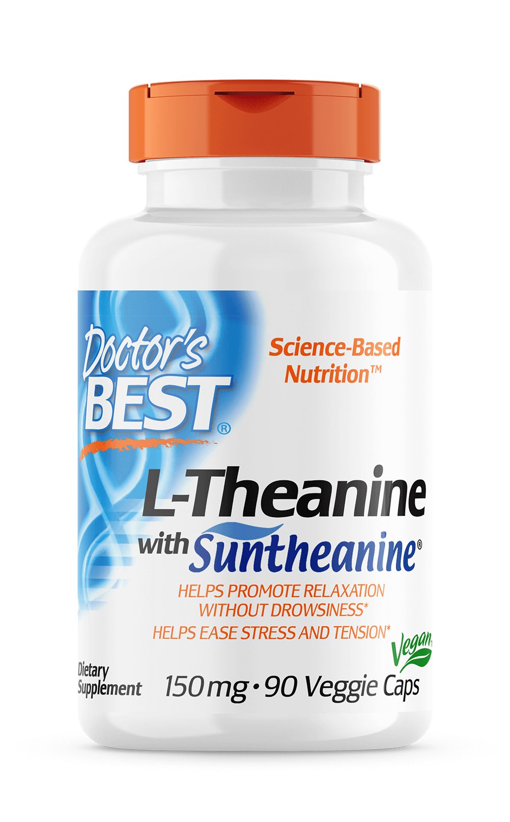 DOCTOR'S BEST L-teaniin - L-teaniin 90 kapslit