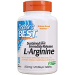 DOCTOR'S BEST L-arginiin pika ja kiire toimega 500 mg 120 tabletti