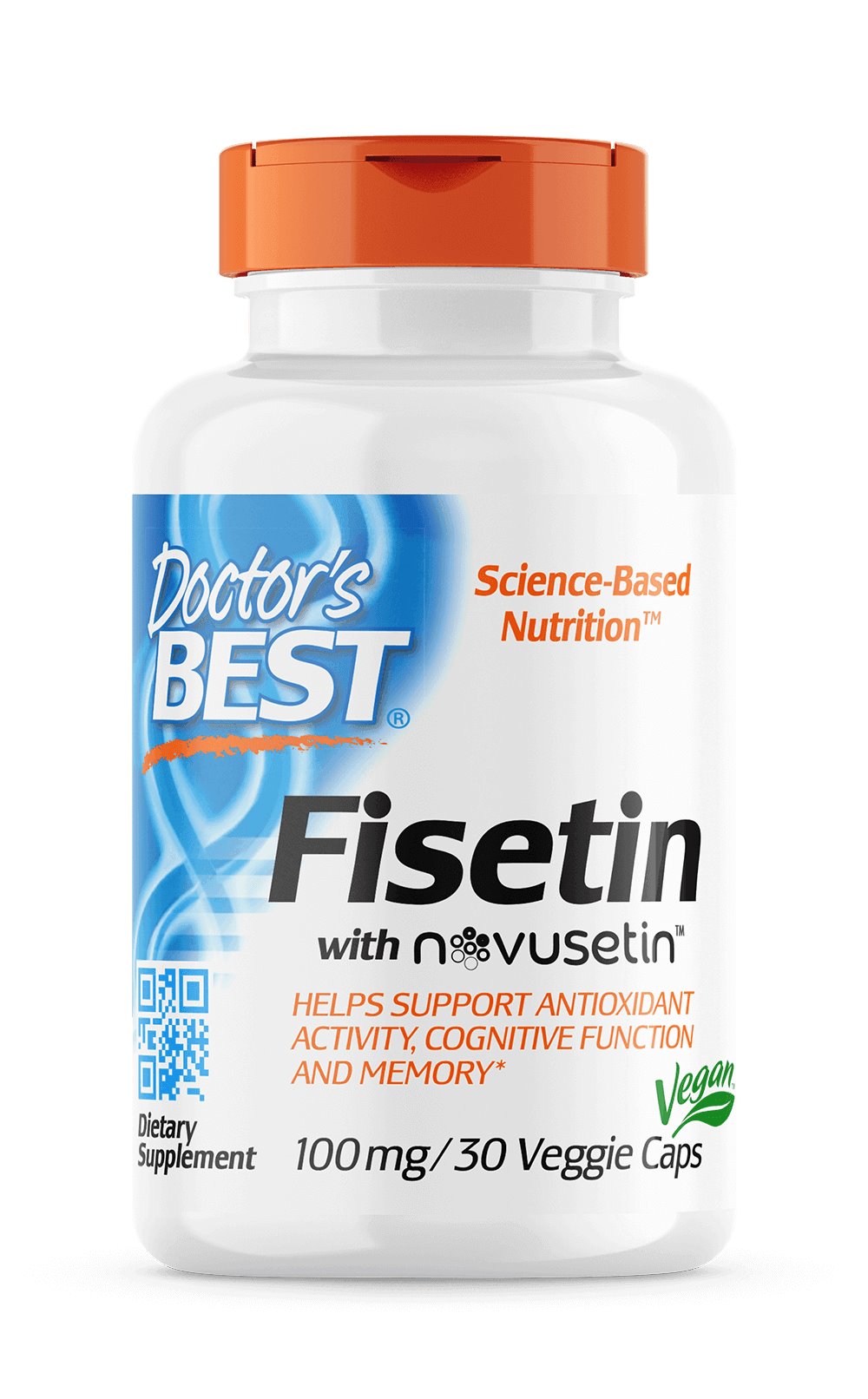 DOCTOR'S BEST Fisetin - Novusetin 30 kapslit