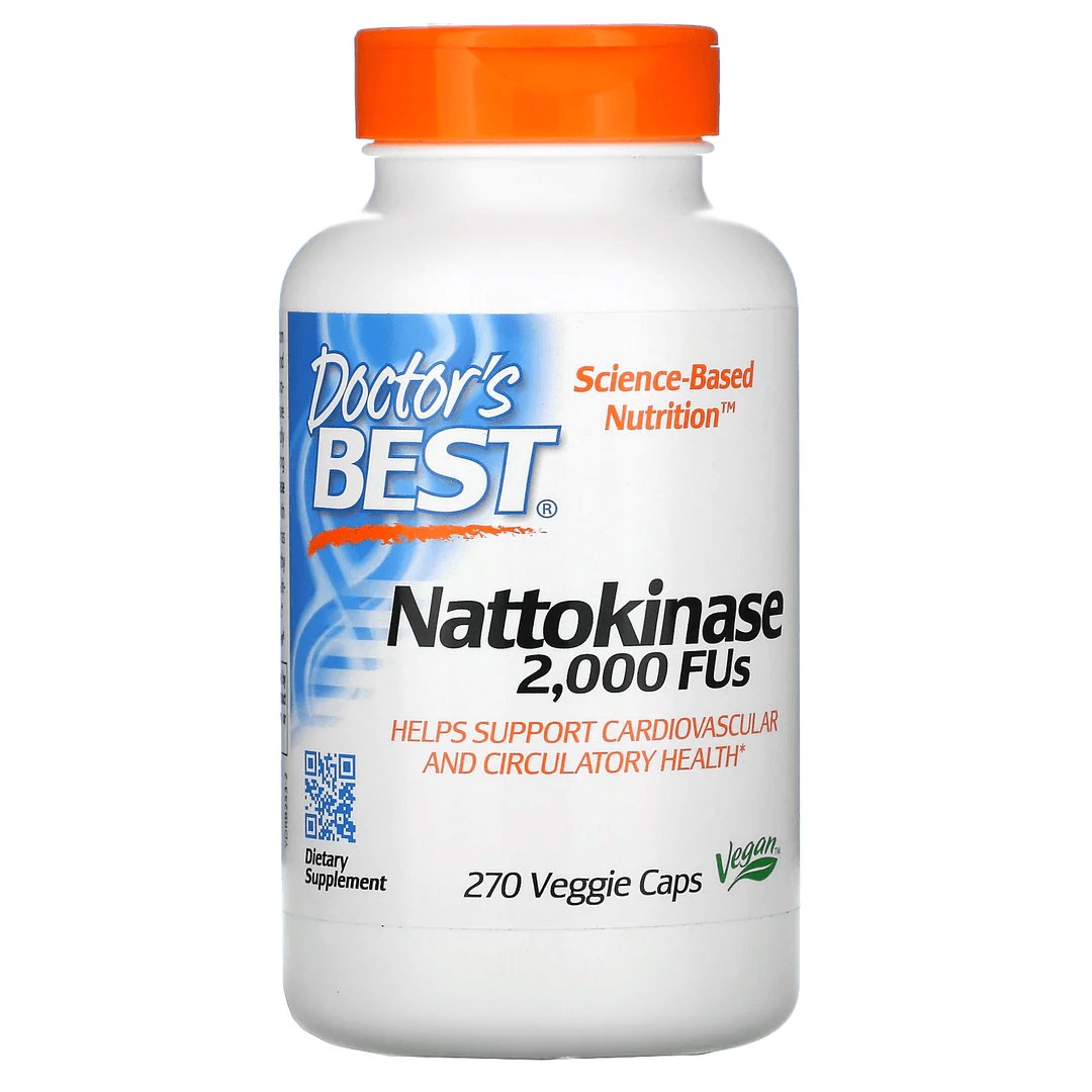 DOCTOR'S BEST Nattokinase 2000 FU 270 kapslit