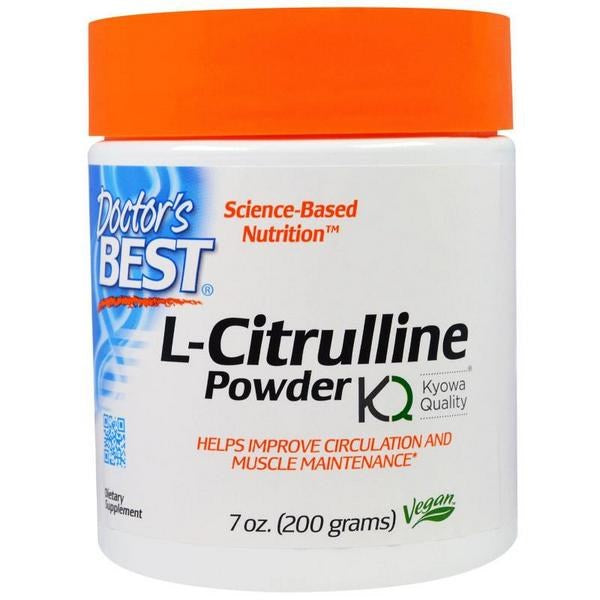 Doctor's Best L-tsitrulliin – L-tsitrulliin 200 g