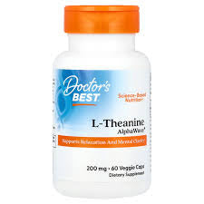 Doctor's Best L-teaniin AlphaWave 60 kapslit