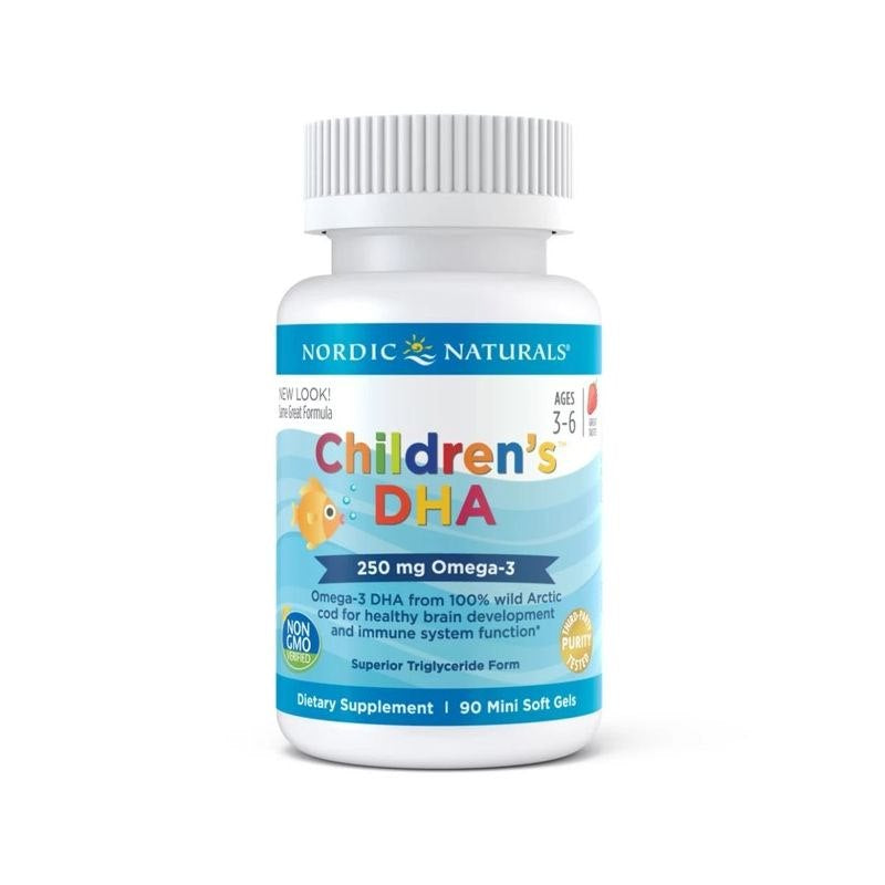 NORDIC NATURALS Laste DHA 250 mg 90 kapslit