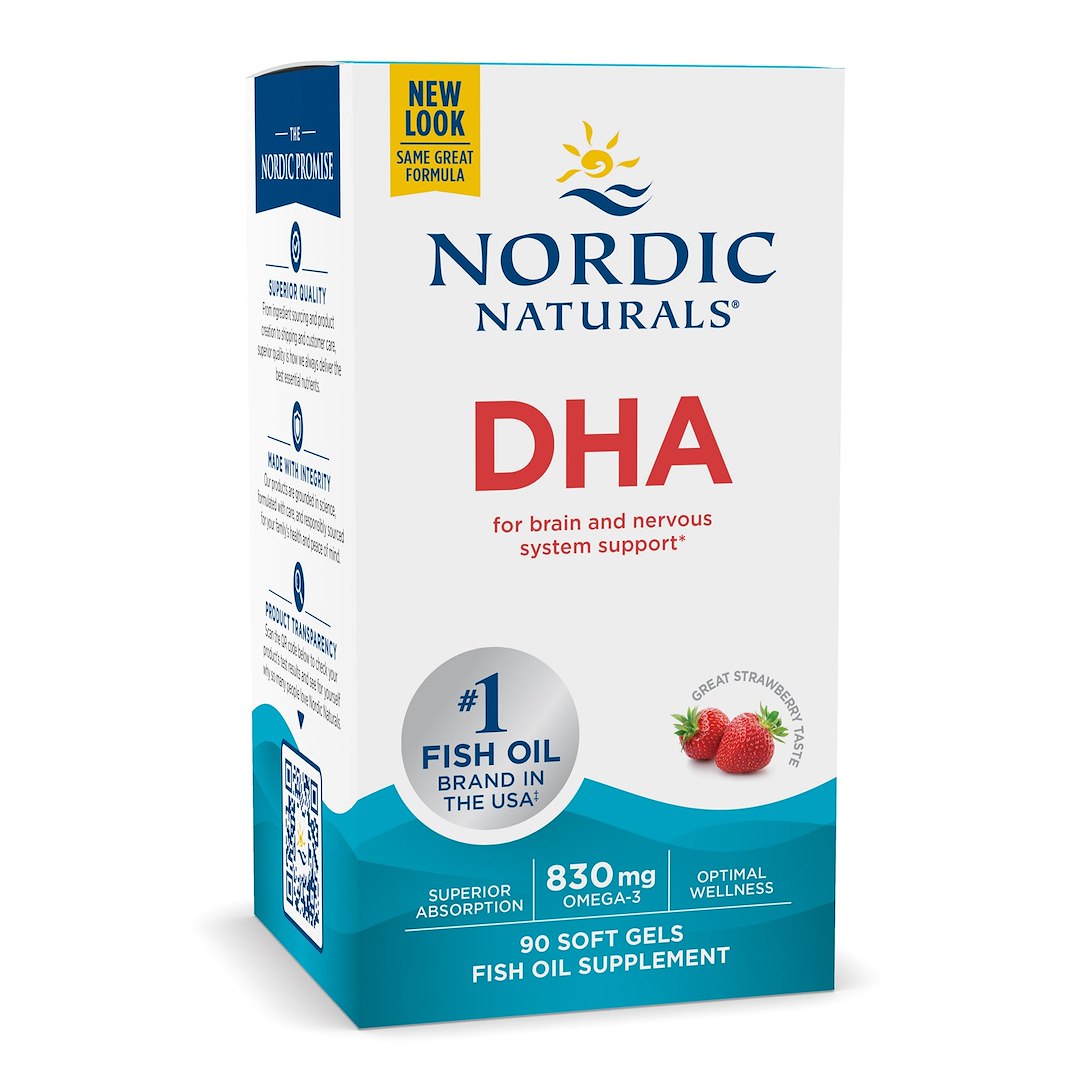 NORDIC NATURALS DHA oomega-3 õli 90 kapslit