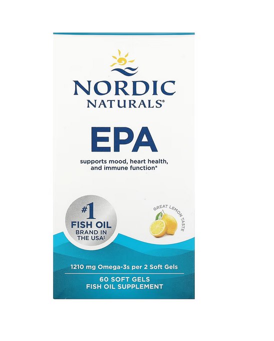 NORDIC NATURALS EPA Omega-3 õli 60 kapslit